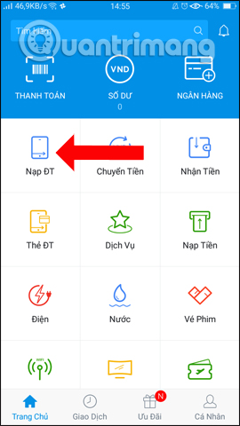How to recharge your phone via Zalo Pay application Picture 7