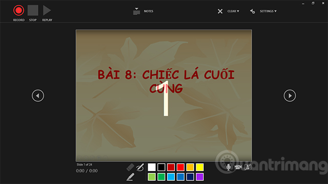 How to record and record PowerPoint slides Picture 6