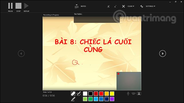 How to record and record PowerPoint slides Picture 7