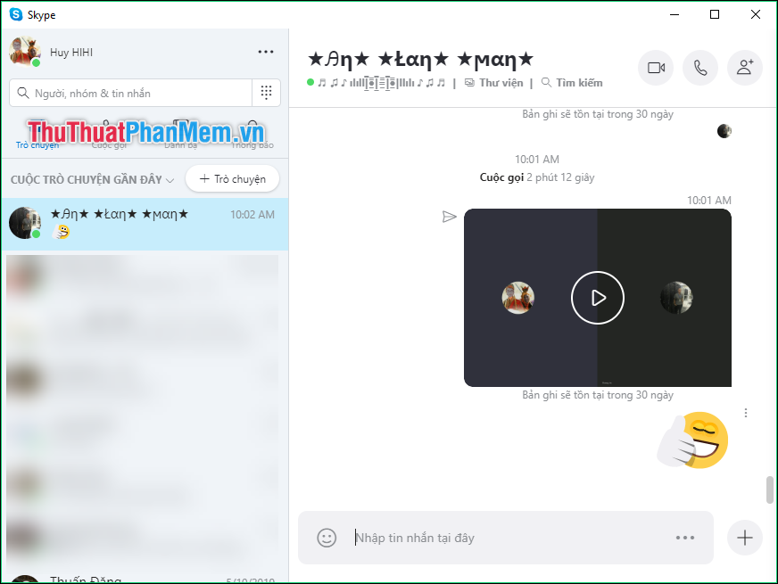 How to record the entire call on Skype Picture 6