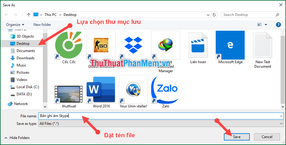 How to record the entire call on Skype Picture 8