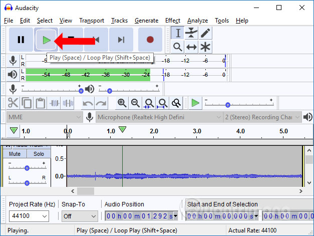 How to record using Audacity on a computer Picture 4