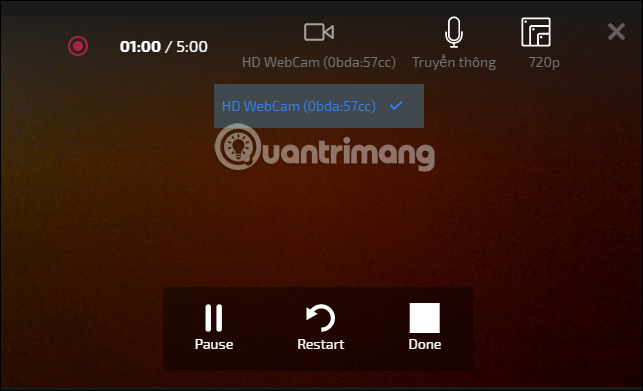 How to record video with a laptop without installing software Picture 7
