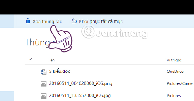 How to recover deleted data on OneDrive Picture 7