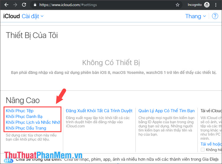 How to recover deleted files on iCloud Drive Picture 4