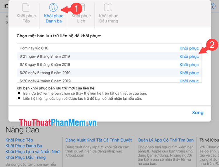 How to recover deleted files on iCloud Drive Picture 5