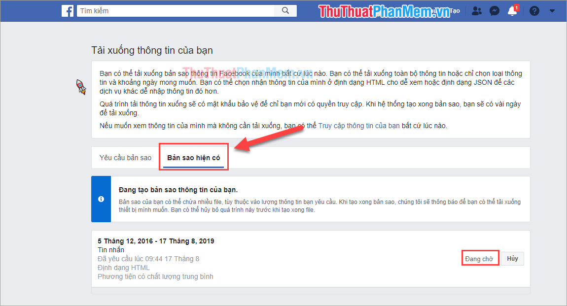How to recover deleted messages in Facebook fastest Picture 6