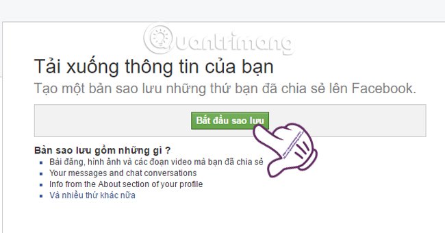 How to recover deleted messages on Facebook Picture 7