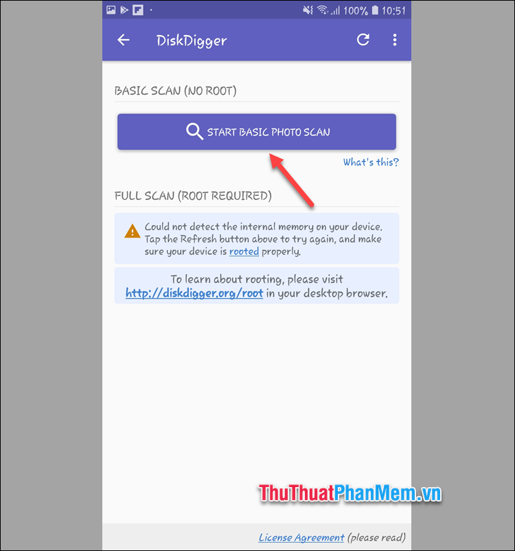 How to recover deleted photos on Android phones Picture 3
