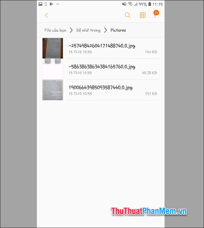 How to recover deleted photos on Android phones Picture 6