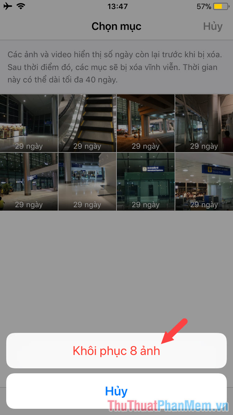 How to recover deleted photos on iPhone Picture 4