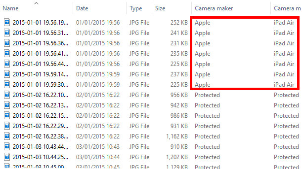 How to recover deleted photos with EXIF ​​metadata Picture 5