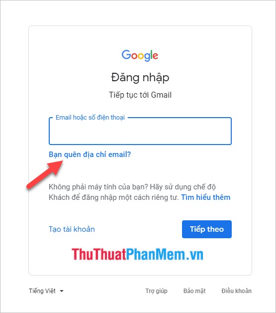 How to recover Gmail account when password is forgotten Picture 2