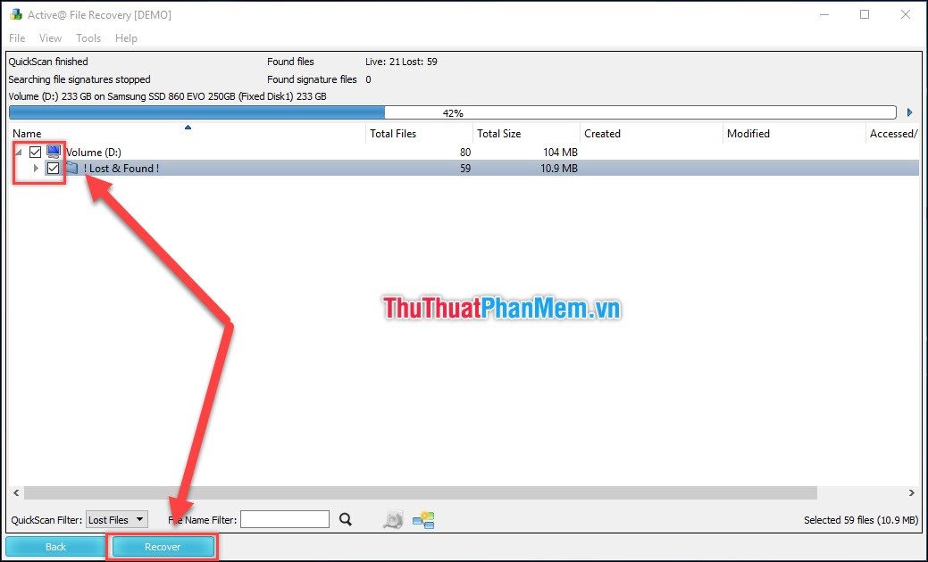 How to recover hard drive data when it is mistakenly deleted or formatted wrong Picture 8