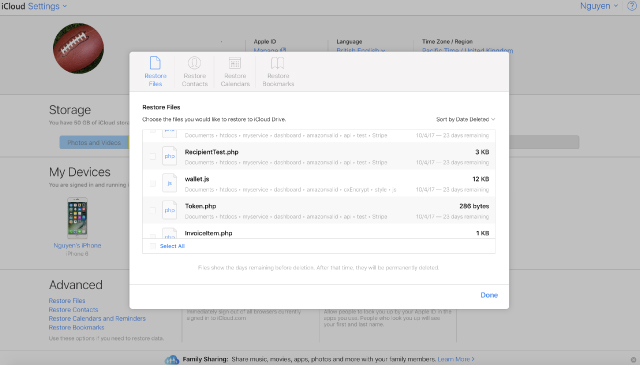 How to recover iCloud data when mistakenly deleted Picture 4