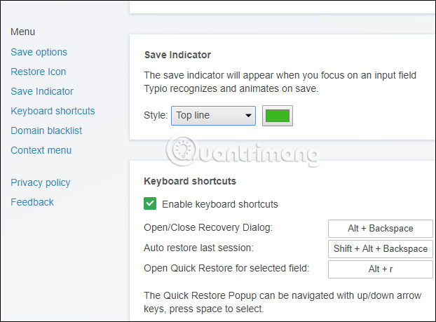 How to recover the content entered on the website Picture 11