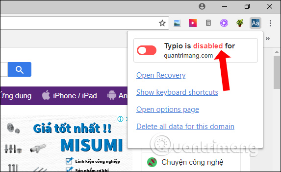 How to recover the content entered on the website Picture 6