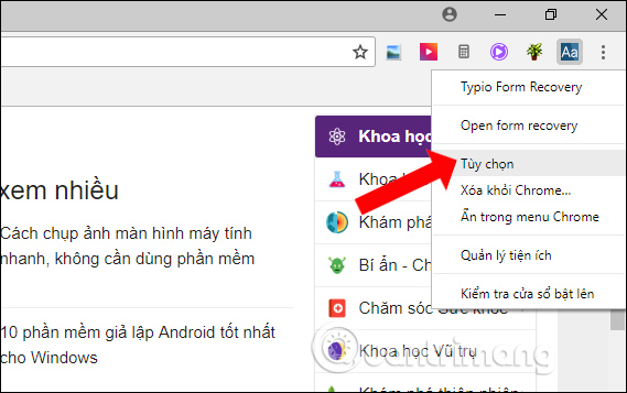 How to recover the content entered on the website Picture 9