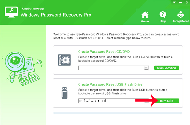 How to recover Windows passwords using iSeePassword Picture 3