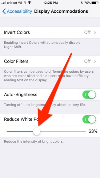 How to reduce iPhone screen brightness to lower than the iOS limit allows, help reduce eye strain Picture 5