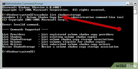 How to Reduce Shadow Copy on Windows Vista Picture 4