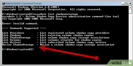 How to Reduce Shadow Copy on Windows Vista Picture 5