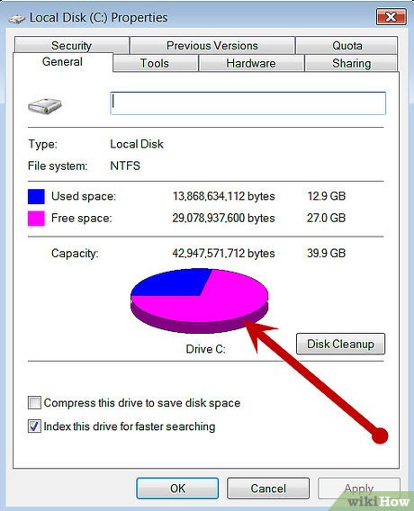 How to Reduce Shadow Copy on Windows Vista