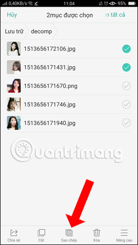 How to reduce the size of photos on Android with DeComp Picture 16