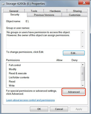 How to regain access to the hard drive, fix errors that cannot open the hard drive Picture 5