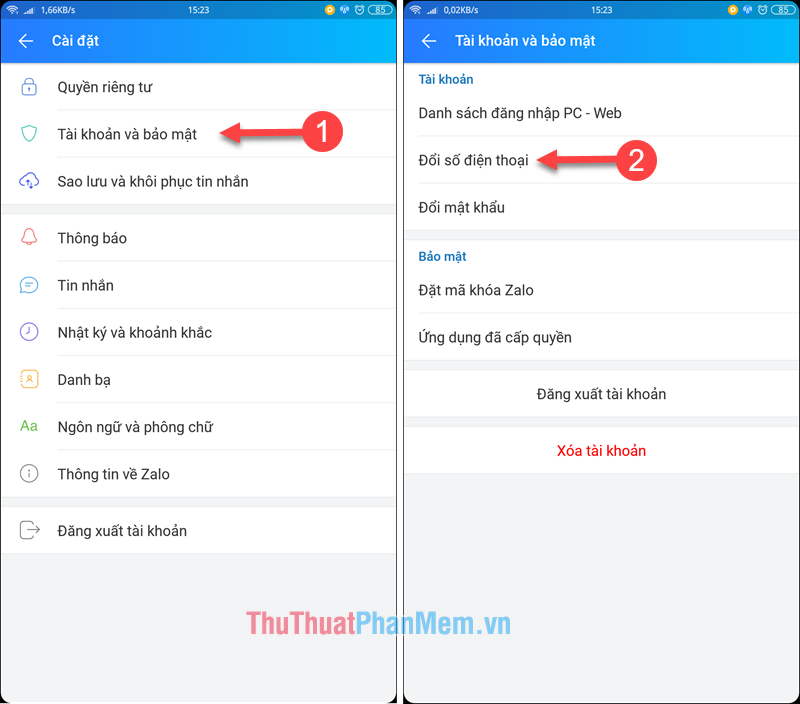 How to regain Zalo account when losing sim, lost phone Picture 3