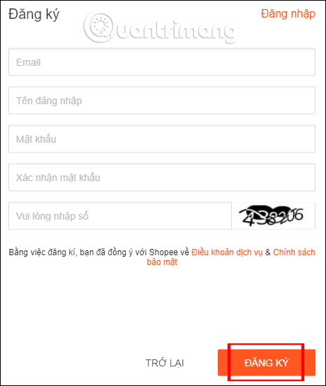 How to register a Shopee account on a computer Picture 6