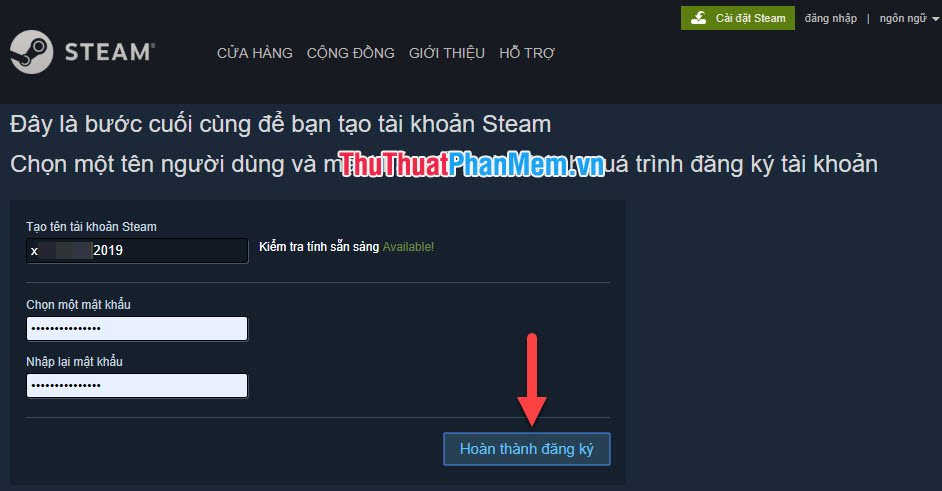 How to register and create a Steam account on your computer or laptop Picture 7