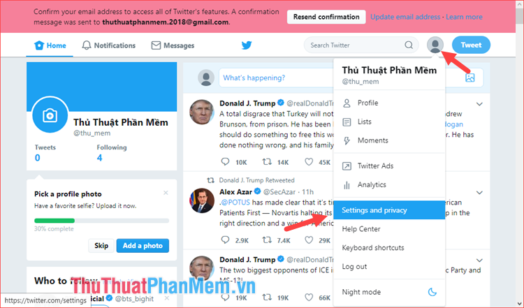 How to register and use Twitter Picture 19