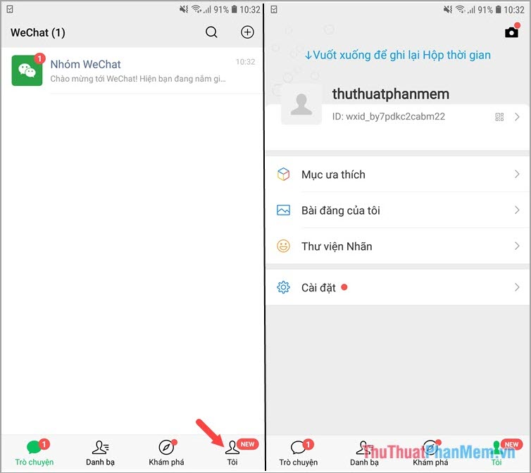 How to register, create a Wechat account simply and quickly Picture 7