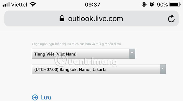 How to register email, set up email by phone Picture 10