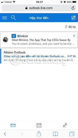 How to register email, set up email by phone Picture 11