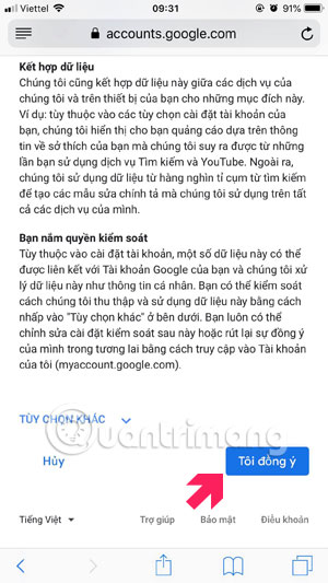 How to register email, set up email by phone Picture 4