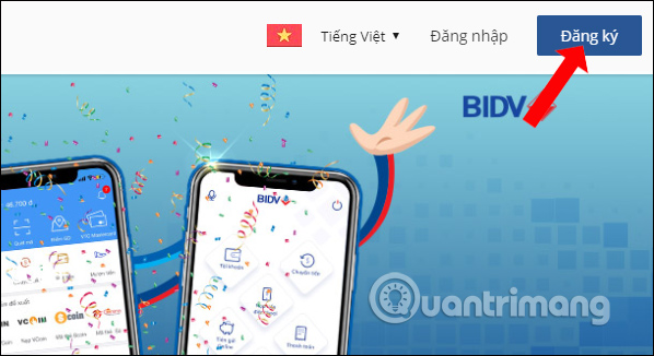 How to register e-wallet VTC Pay Picture 1