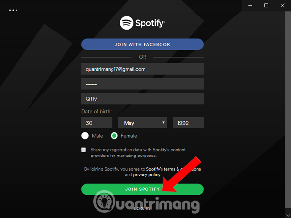 spotify listen to music online