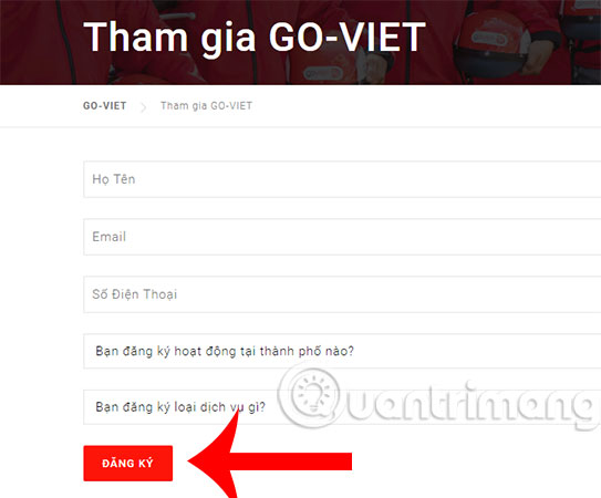 How to register for driving Go Viet Picture 1