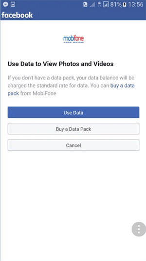 Picture 2 of How to register for Facebook Flex Mobifone service for free data