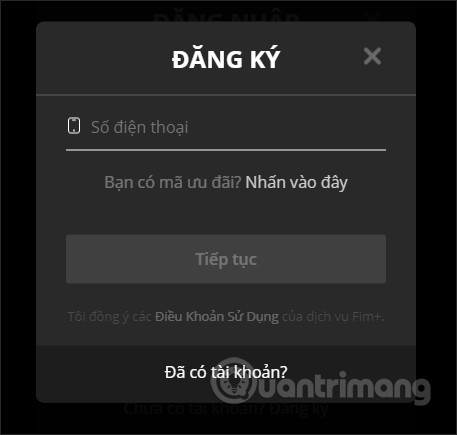 Picture 3 of How to register for Fim + account