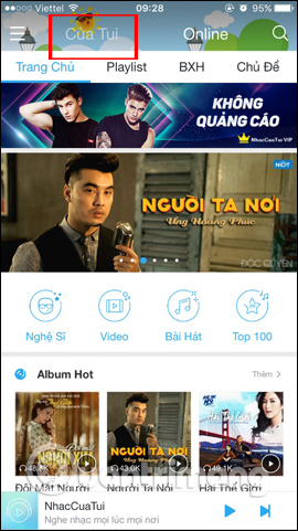 How to register for NhacCuaTui 3G service Picture 2