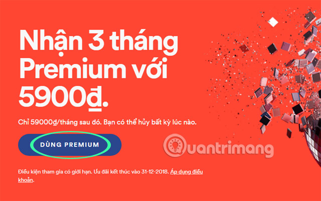 How to register for Spotify Premium package with only VND 5,900 Picture 6