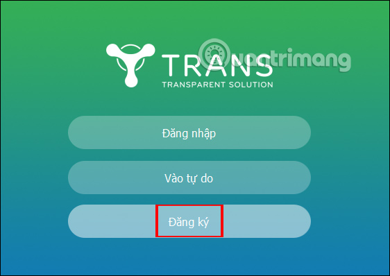 images 1 of How to register for TranS online