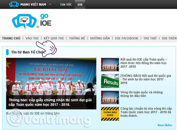 Picture 5 of How to register IOE online English exam on computer