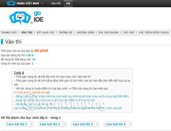 Picture 6 of How to register IOE online English exam on computer