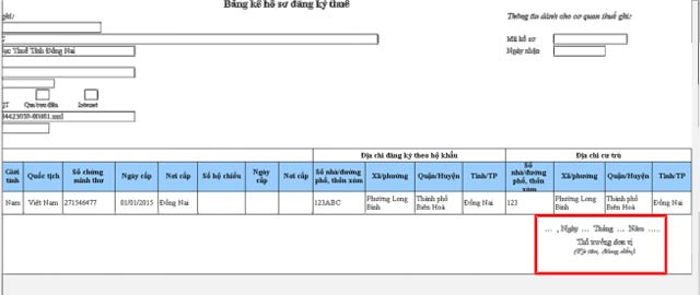 images 10 of How to register online, online tax code quickly, neatly