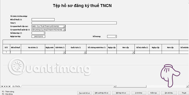 images 2 of How to register online, online tax code quickly, neatly
