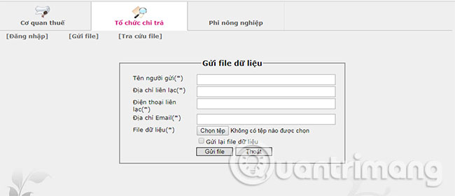 images 8 of How to register online, online tax code quickly, neatly